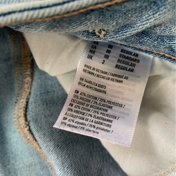 American Eagle Outfitters super stretch jegging, 00 - Picture 3 of 4